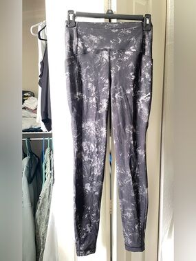 lululemon athletica Black Marble Print High-Rise Leggings